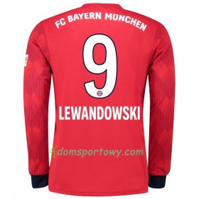 Koszulka Bayern Monachium Lewandowski 9 Domowe Koszulki Piłkarskie 2018-2019 Długi Rękaw